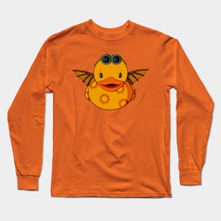 Steampunk Rubber Duck Long Sleeve T-Shirt